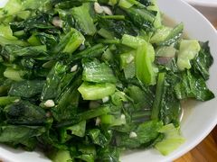 蒜沫油麦菜-阿胜小吃
