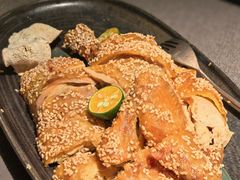 招牌陈皮芝麻脆皮鸡-一川二水•粤川醉(CP静安店)