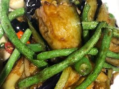 茄子豇豆-鸡毛店·川菜(双楠店)