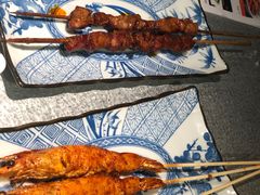 串烤虾-探鱼·鲜青椒爽麻烤鱼(北京路天河城店)