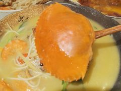 膏蟹汤面-十面欢腾·海鲜面·台式Bistro(长乐路店)