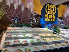 自助取餐区-悦鼎汇海鲜姿造