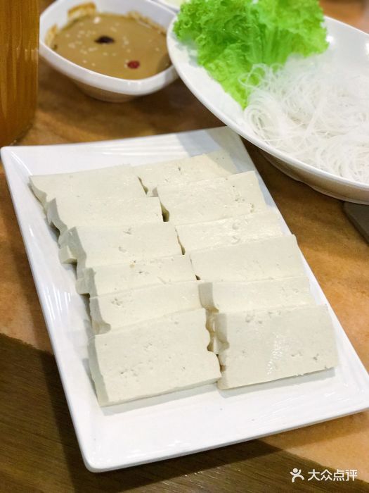 万德源四季涮肉坊鲜豆腐图片 第6张