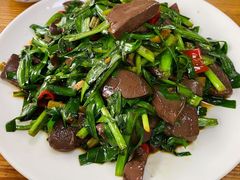 韭菜炒牛血-牛八宝桂林米粉(八里庄店)