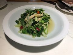 杭白菜炒腐衣-姜君·千岛湖鱼头馆(浦东大道店)