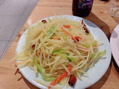 酸辣土豆丝-老胖串店(浆水泉路店)