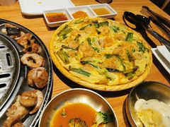 海鲜饼-弘益铭家九炙社韩国烤肉料理(尚美店)