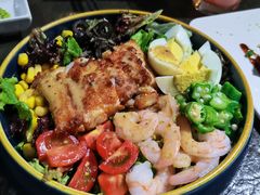 鸡排低脂沙拉-将太无二·北美传奇寿司(瑞士公寓店)