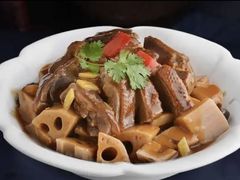 风吹腊鸭焖湖藕-慕湘精致湖南菜(水贝店)
