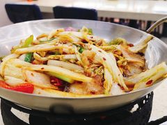 干锅娃娃菜-渔中舟海鲜大排档(普陀沈家门店)