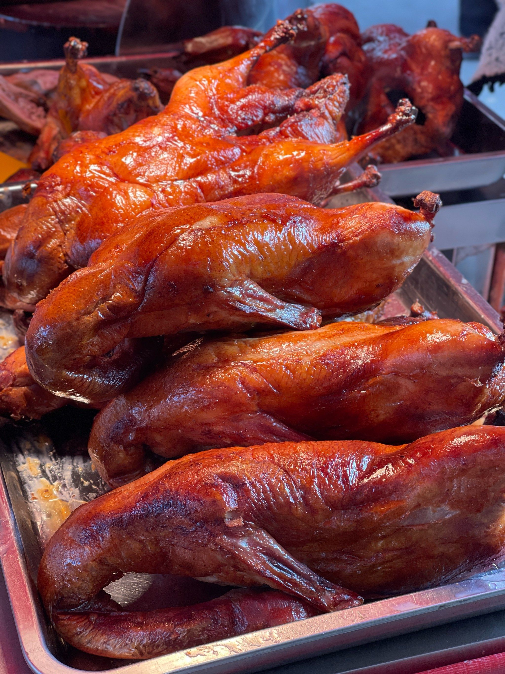 刚出炉的烤鸭,美味满分