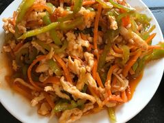 鱼香鸡丝-清真宏玉祥黄门脸餐厅(华荫东里店)