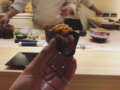 金枪鱼脑贴肉配海胆-鮨青(恒基名人购物中心店)