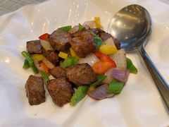 彩椒牛肉粒-潮府馆·非遗潮州菜·世纪公园(新国际博览中心店)