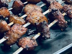 黄金猪颈肉-探鱼·鲜青椒爽麻烤鱼(银泰城店)