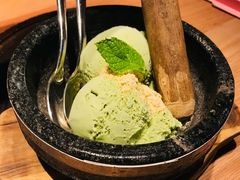 石锅抹茶冰淇淋-烧肉达人•炭火烧肉(新天地店)