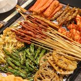 汉街竟然有这么好吃的烤串⁉️