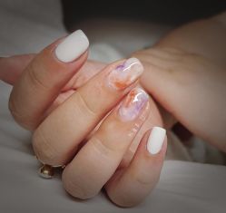 -孔雀手美甲美睫护理