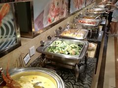 自助取餐区-芭菲盛宴·环球美食(锦城万达广场店)