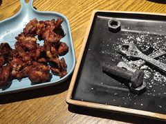 最硬的菜-喝丢一只鞋辣炒海鲜小烧烤(三八广场店)