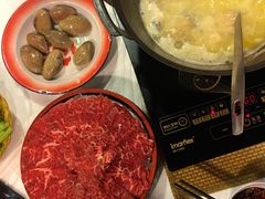 -鲜入围煮花胶鸡海鲜火锅