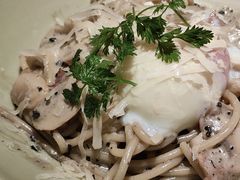 黑松露蛋汁意面-沛家·西餐Brunch·直火料理