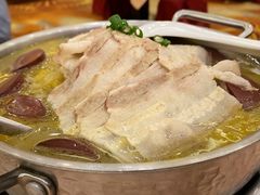 吉林传统汆白肉-长白山国际酒店中餐厅