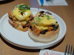 肉酱蘑菇班尼迪-Grande A'moo(上海万象城店)