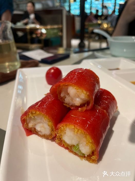 悦满楼·西关名点·湛江名菜(航空综合大厦店)招牌明虾红米肠图片