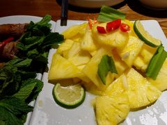 青柠拌鲜菠萝-云海肴·汽锅鸡·云南菜(美罗城店)