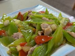 青笋炒肉-瑜瑜饭馆