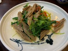 丝瓜秧拌黑腐竹-都一处烧麦馆(前门店)