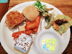 素蛋糕-素满香·食养自助(天一广场店)