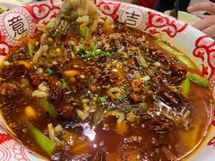 丝瓜烧呱呱-陈胖子特色菜.鲜货现炒(融景城店)