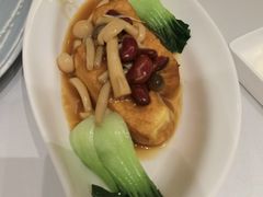 松菇金针扒自制豆腐-成都瑞吉酒店·宴庭中餐厅