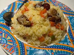 新疆手抓饭-阿里疆Alijiang·丝路美食·异域风情·清真(长楹天街店)