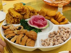 四喜拼盘的猪肠胀皮蛋-新群海鲜酒楼