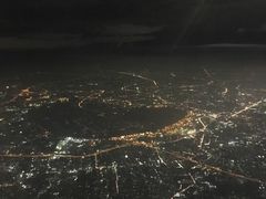 曼谷夜景-曼谷素万那普国际机场