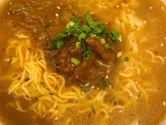 沙爹牛肉公仔面-新旺茶餐厅·早餐·夜宵(仙霞店)