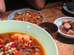 腊八蒜烧肥肠-小吊梨汤·北京菜·烤鸭(鸟巢店)