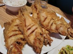 炸偏口鱼-方城小吃店