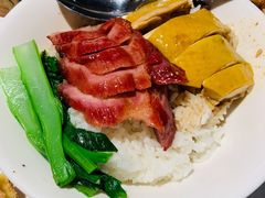 烧味双拼饭-港久茶餐厅(鹭洲里店)