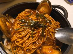 葱香鲍鱼捞面-夜上海(新天地店)