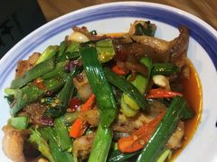 尖椒回锅肉-徽州月·民间徽菜(浦东总店)