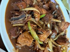 -北京龙庆四季香农家饭庄·灶台鱼·碳烤虹鳟鱼(龙庆峡店)