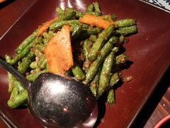 虾酱炒四季豆-花马天堂云南餐厅 Lost Heaven(外滩店)