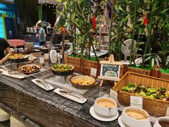 自助取餐区-北京希尔顿逸林酒店-逸轩西餐厅-自助餐厅