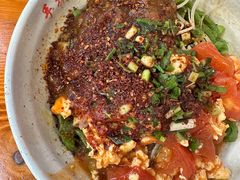 特色三合一-手擀菠菜面(西康路店)