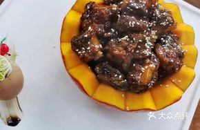 Golden Pumpkin and Pork Ribs Stew