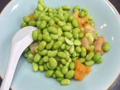 青豆炒菌菇-宝通寺素菜馆(宝通禅寺店)